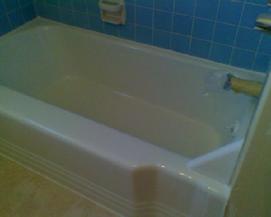  bathtub repair and refinish igloss white livermore California