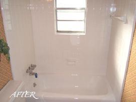 Bathtub And Tile Refinishing After